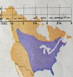 Barred Owl distribution in 1966