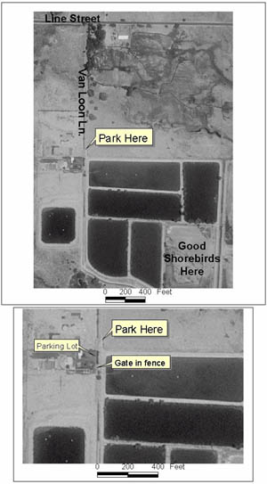 Directions to Bishop Sewer Ponds